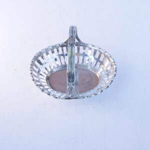 Small continental silver basket