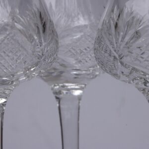 crystal hock glasses